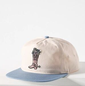 🪷NWT Anthropologie x Coney Island Picnic Western Trucker Hat, One Size 🌙